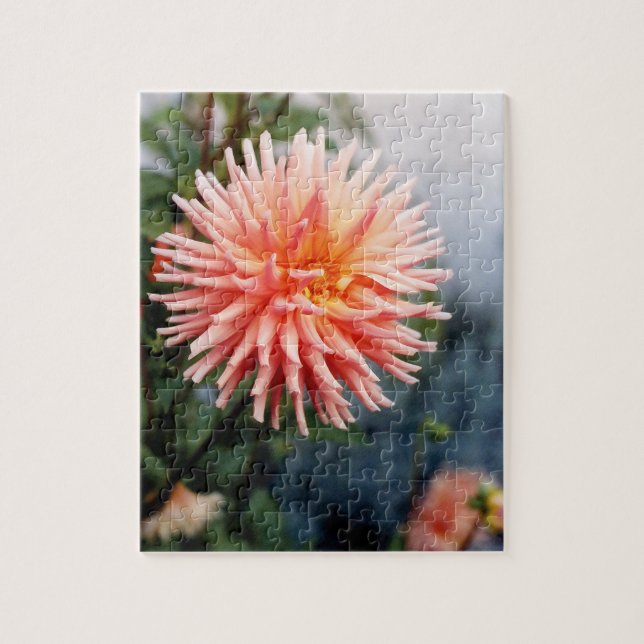 Quebra-cabeça Dazzling Dahlia Flower (Vertical)