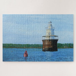 Quebra-cabeça de 1014 peças do Farol do Canal de L