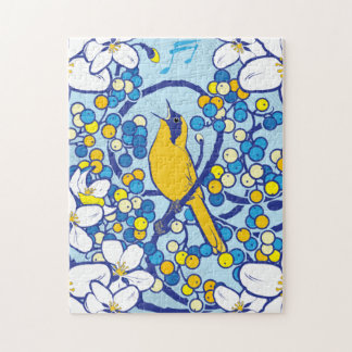 Quebra-cabeça de 11x14 Songbird para Pessoas cegas