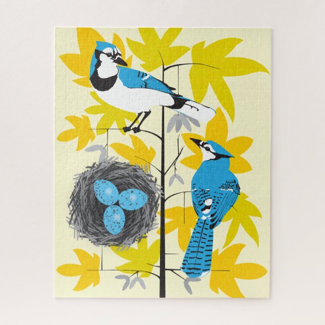 quebra-cabeça de 16x20 Blue Jays para Pessoas dalt (Vertical)