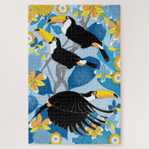 Quebra-cabeça de 20x30 Toucan para Pessoas cegas
