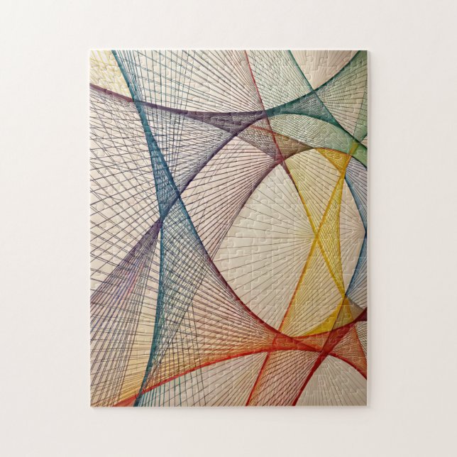 Quebra-cabeça de Abstrato geométrico - Divertiment (Vertical)