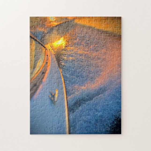 Quebra-cabeça de Acordar de placa sunset (Vertical)