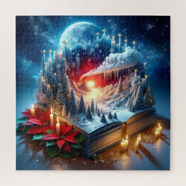 Quebra-cabeça de Advento de Natal (Vertical)