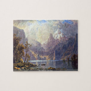 Quebra-cabeça de Albert Bierstadt - de Lake Tahoe