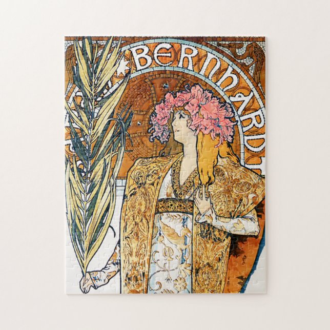 Quebra-cabeça de Alphonse Mucha Gismonda (Vertical)