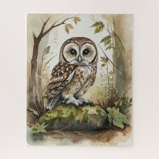 Quebra-cabeça de Animais da Floresta (Vertical)