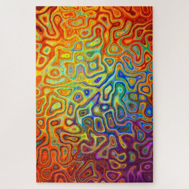 Quebra-cabeça de Arco-Íris (Vertical)