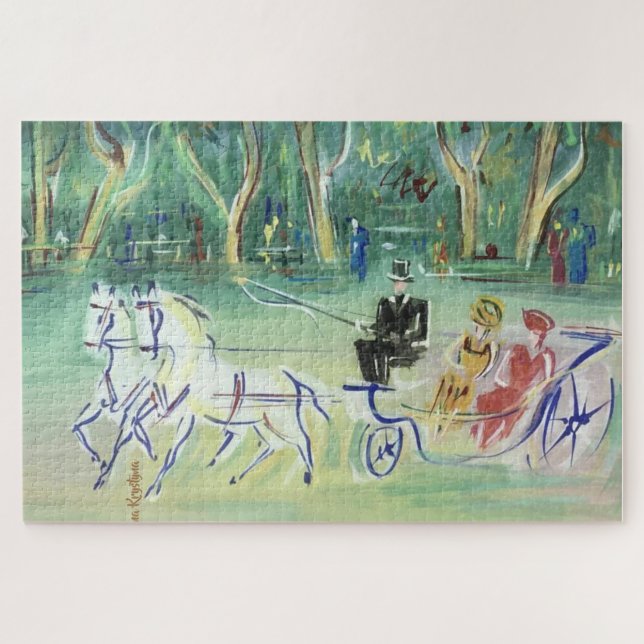 QUEBRA-CABEÇA DE ARTE CENTRAL PARK MAIS DIFÍCIL DO (Horizontal)