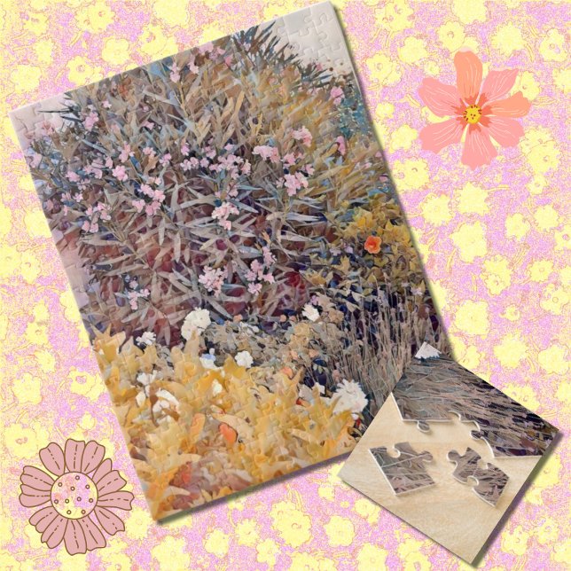 Quebra-cabeça de arte colorida do jardim (Criador carregado)