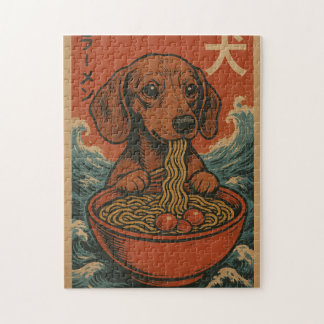 Quebra-cabeça de Arte Japonesa Vintage de Ramen co