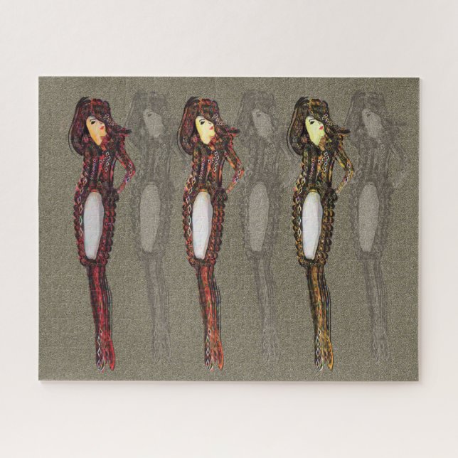 Quebra-cabeça de arte moderna (Horizontal)