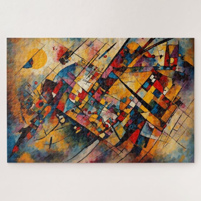 Quebra-cabeça de Arte Moderna (Horizontal)