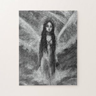 Quebra-cabeça de Arte Original La Luna Dark Angel