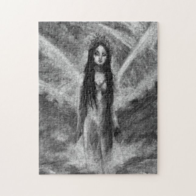 Quebra-cabeça de Arte Original La Luna Dark Angel  (Vertical)