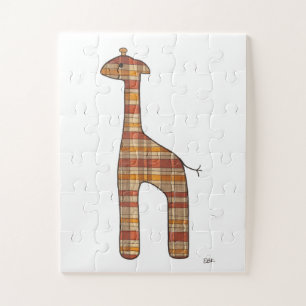 Quebra-cabeça de Arte Única - Girafa nº 2 - Erin B