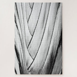 Quebra-cabeça de árvore de banana - Latido monocro