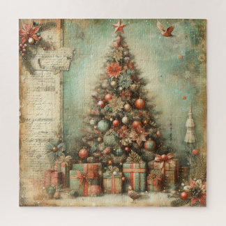 Quebra-cabeça de Árvore de Natal Clássica