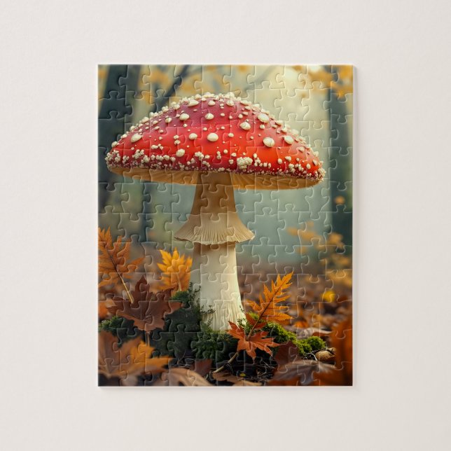 Quebra-cabeça de Autumn Mushroom (Vertical)