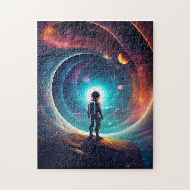 Quebra-cabeça de Aventura Interestelar (Vertical)