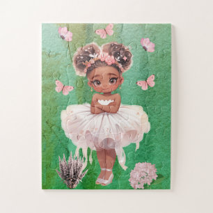 Quebra-cabeça de Bailarina Negra Americana