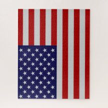 Quebra-cabeça de bandeira americana