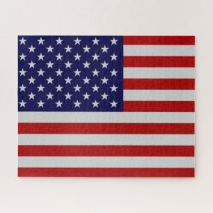 Quebra-cabeça de bandeira americana