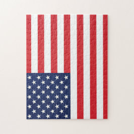 Quebra-cabeça de Bandeira Americana Patriótica