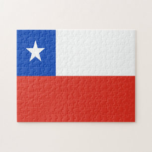 Quebra-cabeça de Bandeira do Chile