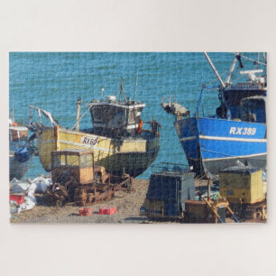 Quebra-cabeça de Barcos de Pesca em Hastings Susse