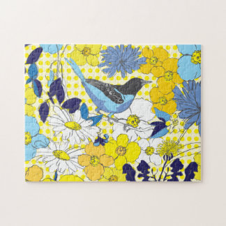quebra-cabeça de Bluebird 11x14 para Pessoas cegas
