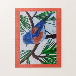 Quebra-cabeça de Bluebird Ocidental