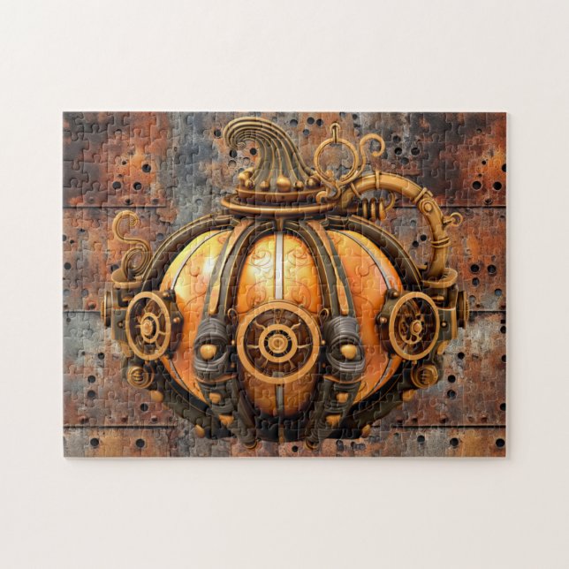 Quebra-cabeça de Bombeiros Steampunk (Horizontal)