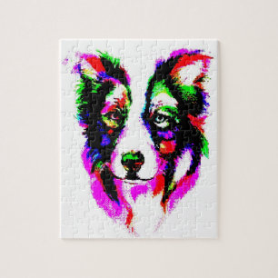 Quebra-cabeça de border collie