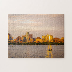 Quebra-cabeça de Boston - Linha do horizonte de B