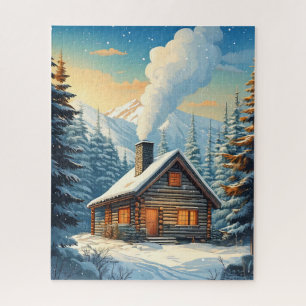 Quebra-cabeça de Cabina de inverno