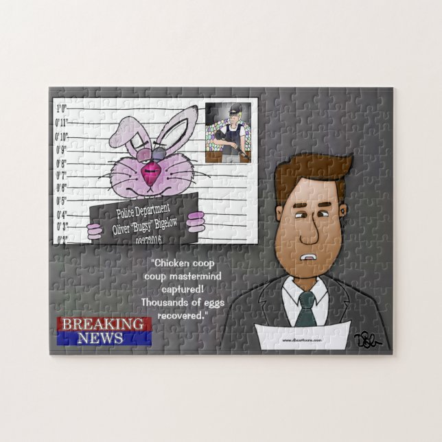 Quebra-cabeça de Cabine de Corte de Galinha (Horizontal)