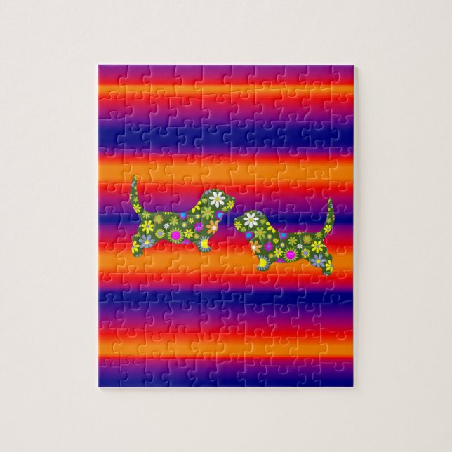 Quebra-cabeça de Cachorro (Vertical)