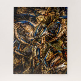 Quebra-cabeça de caranguejo azul