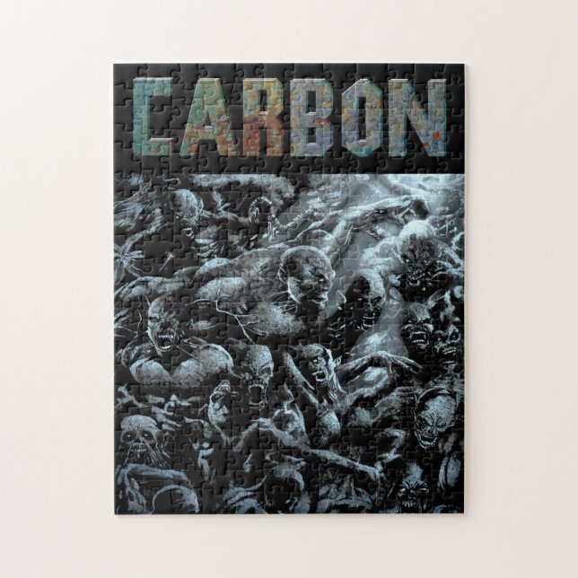 Quebra-cabeça de carbono (Vertical)