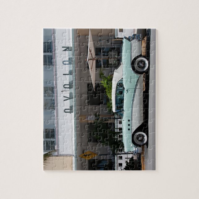 Quebra-cabeça de carro clássico (Vertical)