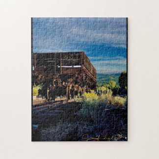 Quebra-cabeça de Carro Trilho Antigo