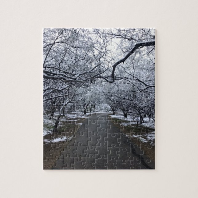 Quebra-cabeça de Cena de Neve da arizona - 110 Peç (Vertical)