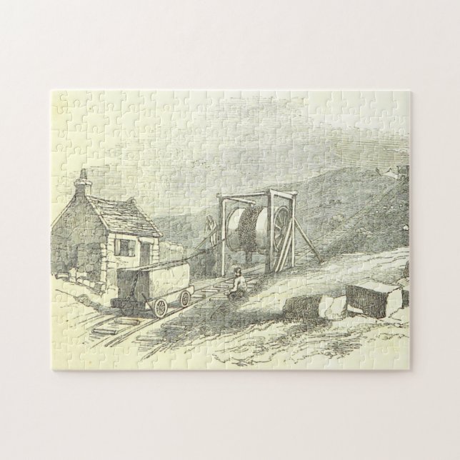 Quebra-cabeça de Cena de Pedra de Pedra de Pedra A (Horizontal)