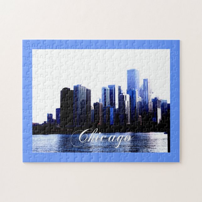 Quebra-cabeça de Chicago (Horizontal)