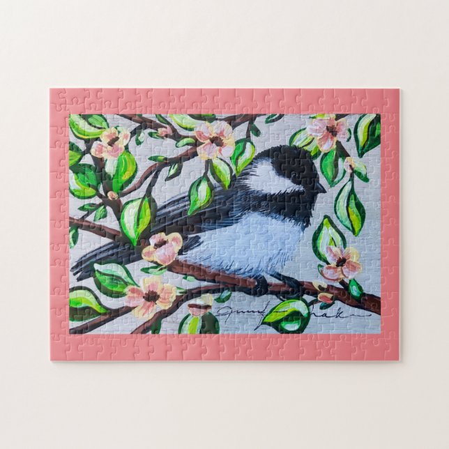 Quebra-cabeça de Chickadee (Horizontal)
