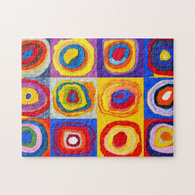 Quebra-cabeça de Círculos Kandisnky (Horizontal)