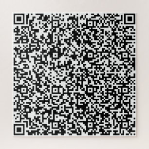 Quebra-cabeça de Código QR - Moderno Personalizado