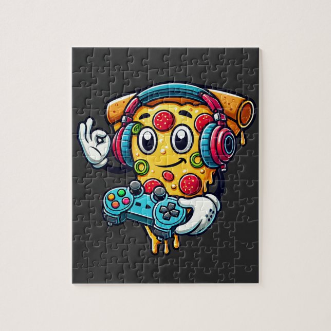 Quebra-cabeça de Comida de jogos de  de vídeo da P (Vertical)