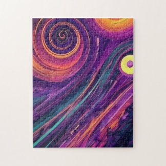 Quebra-cabeça de cores de fluxo - 252 peças